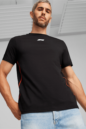 F1® Men's Motorsport Tee, PUMA Black, extralarge-GBR