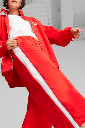 T7 Oversized Track Pants Unisex, For All Time Red, extralarge-GBR