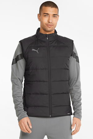 teamLIGA Men's Football Vest Jacket, Puma Black, extralarge-GBR