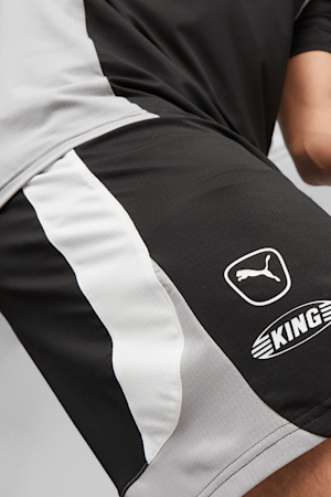 KING Pro Men's Shorts, PUMA Black-PUMA White, extralarge