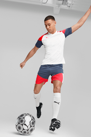 Chandail de soccer individualCUP, PUMA White-Fire Orchid, extralarge