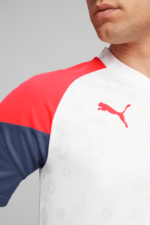 Chandail de soccer individualCUP, PUMA White-Fire Orchid, extralarge