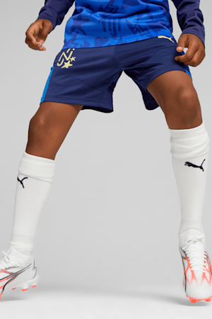 Neymar Jr Big Kids' Soccer Shorts, Persian Blue-Racing Blue, extralarge