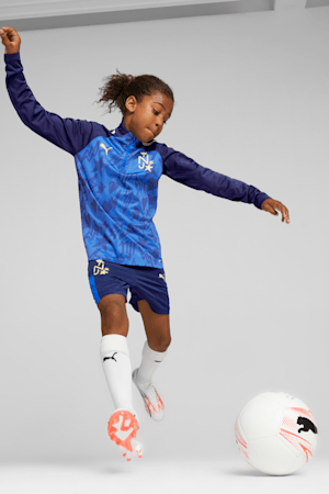Neymar Jr Kids' Soccer Shorts, Persian Blue-Racing Blue, extralarge