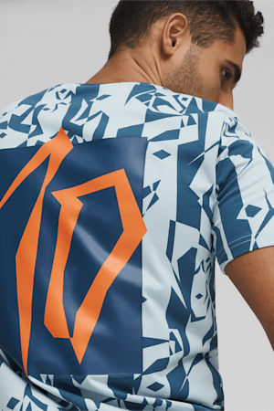 PUMA x NEYMAR JR Creativity Tee, Ocean Tropic-Turquoise Surf, extralarge-GBR