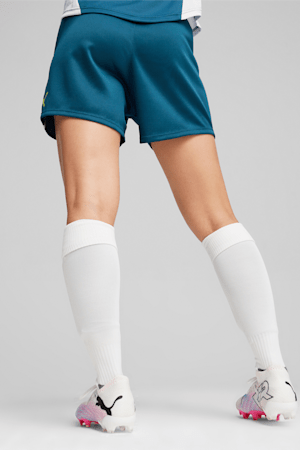 individualBLAZE Women's Football Shorts, Ocean Tropic-Electric Lime, extralarge-GBR