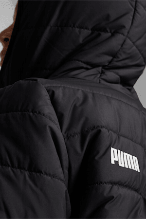 Essentials Padded Jacket Youth, Puma Black, extralarge-GBR