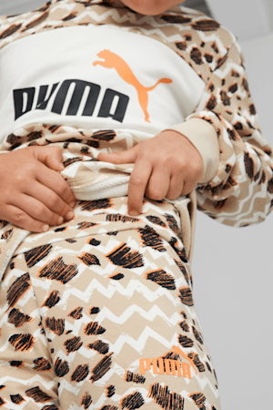 Essentials Mix Match Toddler's Leggings, Granola, extralarge