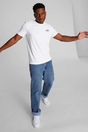 Essentials No. 1 Logo Men's Tee, PUMA White, extralarge