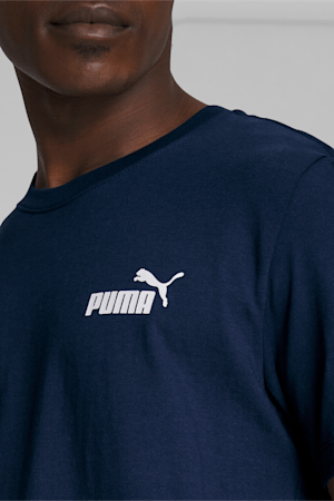 Essentials No. 1 Logo Men's Tee, PUMA Navy, extralarge