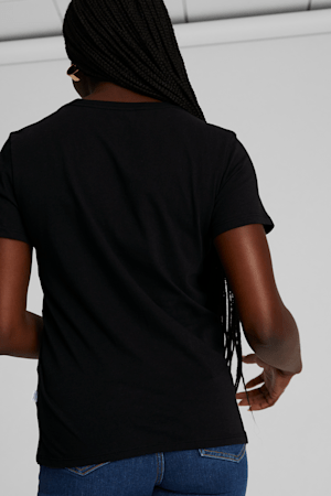 PUMA Cat Fill Women's Tee, PUMA Black, extralarge