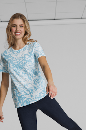 Power AOP Women's Tee , Day Dream, extralarge