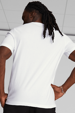 PUMA Melted Cat Men's Tee, PUMA White, extralarge