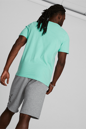 PUMA Melted Cat Men's Tee, Mint, extralarge
