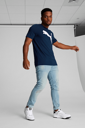 Essentials Big Cat Men's Tee, PUMA Navy, extralarge