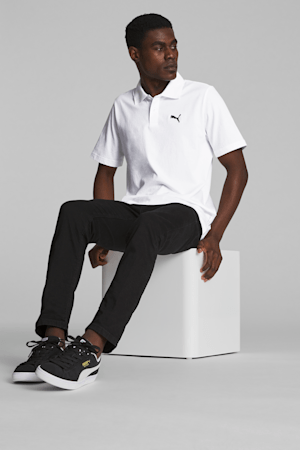 Essential Men's Polo, PUMA White, extralarge