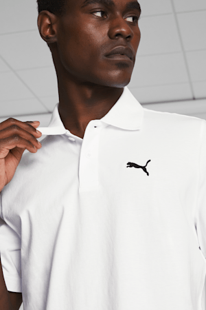 Essential Men's Polo, PUMA White, extralarge