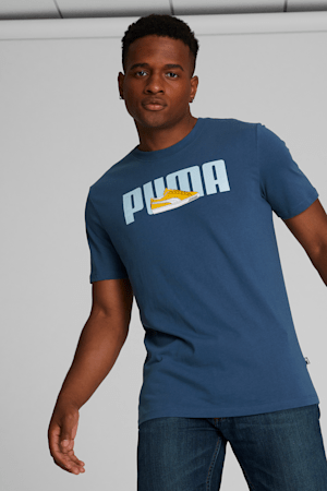 PUMA Sneaker Men's Tee, Inky Blue, extralarge
