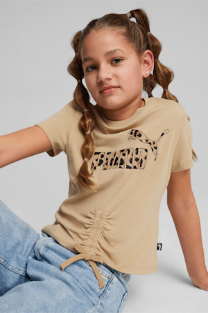 ESS+ ANIMAL Knotted Youth Tee, Prairie Tan, extralarge-GBR
