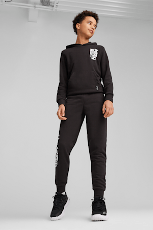 Blueprint Basketball Youth Sweatpants, PUMA Black, extralarge-GBR
