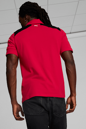 Scuderia Ferrari 2023 Team Replica Polo, Rosso Corsa, extralarge