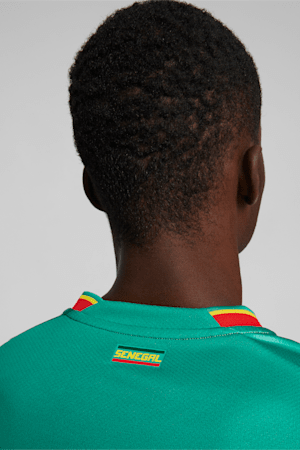 Senegal Away 22/23 Replica Jersey Men, Pepper Green-Puma Red, extralarge-GBR