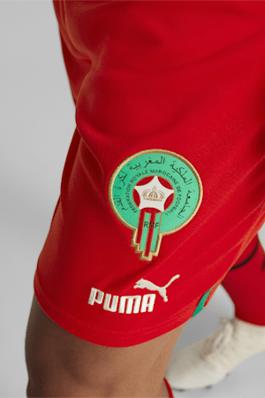 Morocco 22/23 Replica Shorts Men, Puma Red-Power Green, extralarge-GBR