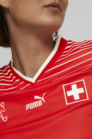 Switzerland Home 22/23 Replica Jersey Women, Puma Red-Puma White, extralarge-GBR