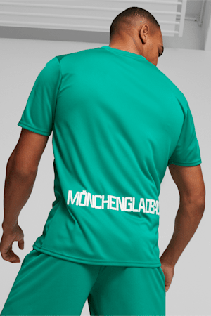 Borussia Mönchengladbach Away '22/'23 Men's Replica Soccer Jersey, Pepper Green-Alpine Green, extralarge