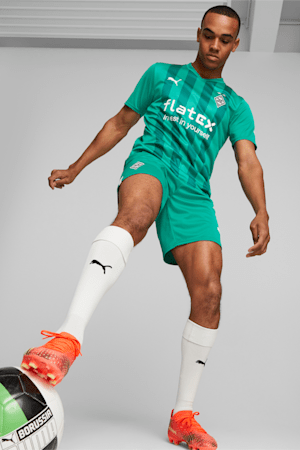 Borussia Mönchengladbach Away '22/'23 Men's Replica Soccer Jersey, Pepper Green-Alpine Green, extralarge