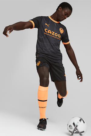 Valencia CF Away '22/'23 Men's Replica Jersey, Puma Black-Neon Citrus, extralarge