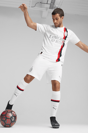 AC Milan 23/24 Away Jersey Men, PUMA White-Feather Gray, extralarge-GBR