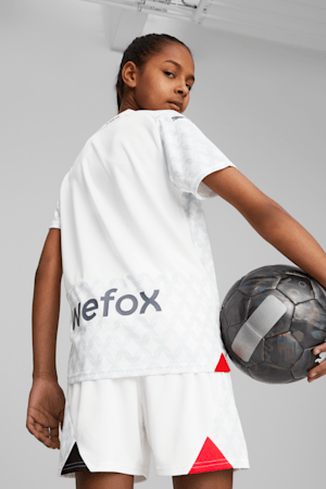 Maillot Milan AC à l’étranger 23/24 Jeunes, PUMA White-Feather Gray, extralarge