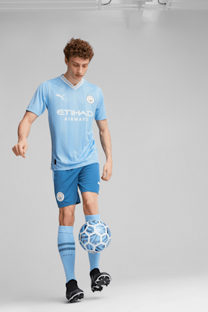 Short de soccer Manchester City, Lake Blue-Team Light Blue, extralarge
