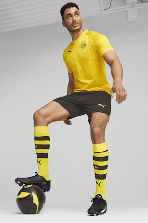 Borussia Dortmund Football Men's Training Jersey, Cyber Yellow-PUMA Black, extralarge-GBR