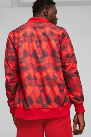 Morocco FtblCulture Track Jacket Men, Tango Red, extralarge-GBR