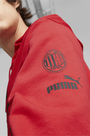 AC Milan FtblCore Hoodie, For All Time Red-PUMA Black, extralarge-GBR