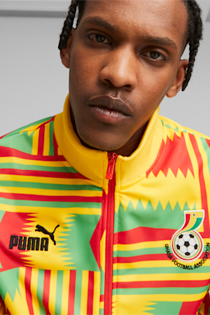 Ghana FtblCulture Track Jacket Men, Pelé Yellow, extralarge-GBR