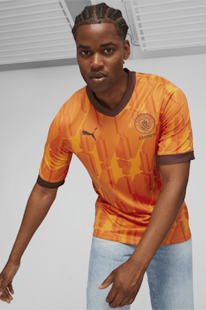 Manchester City Esports Jersey, Aubergine-Orange Popsicle, extralarge-GBR