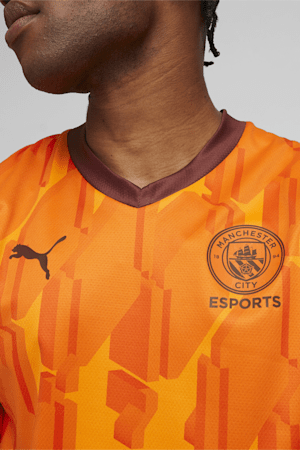 Manchester City Esports Jersey, Aubergine-Orange Popsicle, extralarge-GBR