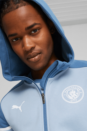 Manchester City Football Casuals Hooded Jacket, Blue Wash-Deep Dive, extralarge-GBR