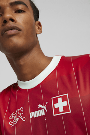 Switzerland Football 23/24 Home Jersey, PUMA Red-PUMA White, extralarge-GBR