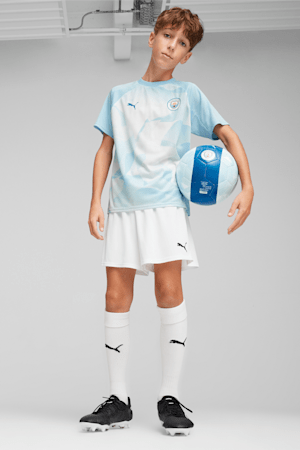 Manchester City Youth Pre-match Jersey, Silver Sky-Lake Blue, extralarge-GBR