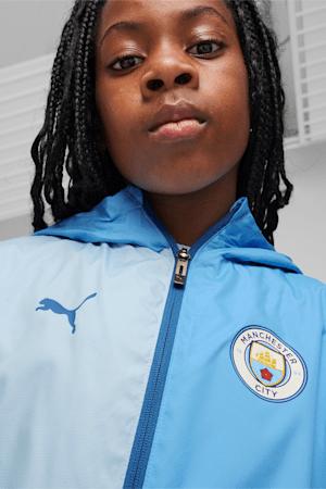 Manchester City Youth Pre-match Jacket, Regal Blue-Silver Sky, extralarge-GBR