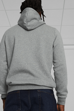 Essentials Big Logo Men's Hoodie, Medium Gray Heather, extralarge