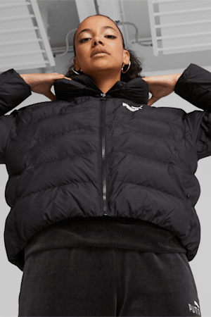 Essentials+ Puffer Jacket Women, Puma Black, extralarge-GBR