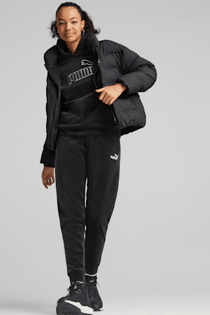 Essentials+ Puffer Jacket Women, Puma Black, extralarge-GBR