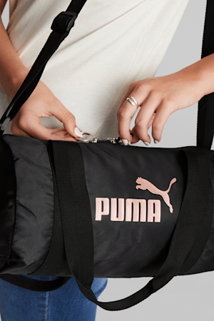 PUMA Crew Crossbody Bag , BLACK/PINK, extralarge