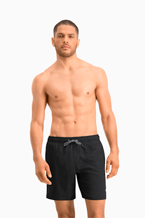 PUMA Swim Mid-Length Men's Swimming Shorts, black, extralarge-GBR