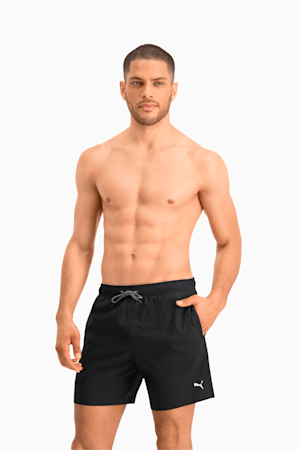 PUMA Swim Mid-Length Men's Swimming Shorts, black, extralarge-GBR